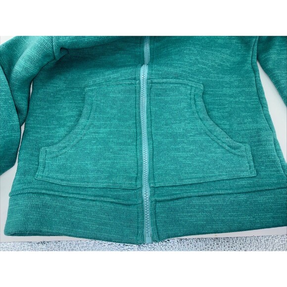 Patagonia Girls Better Sweater Zip-Up Hoody Blue-Green Sz XL 14 - Picture 2 of 7